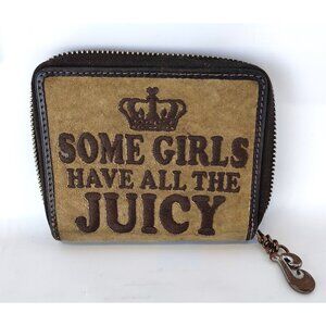 Vintage Juicy Couture “Some Girls Have all the Juicy’ Wallet Y2K